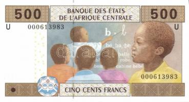 Közép-Afrikai Államok/Kamerun 2002. 500Fr T:I