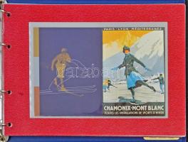 Ol-Postkort Norge - 10 db modern olimpiai motívumlap albumban / Olympic Postcards Album - 10 modern ...