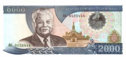 Laosz 1997. 2000K, 5000K T:I