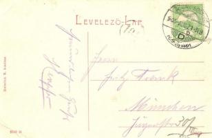 Szilágysomlyó, Simleu Silvaniei; Megyeház utca, lovaskocsi. Heimlich K. 2310. H. / street view with ...