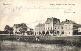 Debrecen, Károlyi Ferenc József laktanya