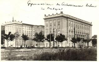 1930 Budapest XI. A Ciszterci Rend Szent Imre gimnáziuma. Szabó János photo