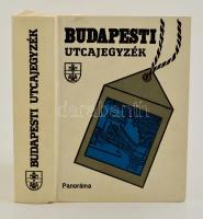1989 Budapesti utcajegyzék 1989. A közlekedési járatokkal és közérdekű címekkel. Összeállította: Dr. Károly István. Bp., Panoráma. Kiadói kemény-kötés. Jó állapotban.
