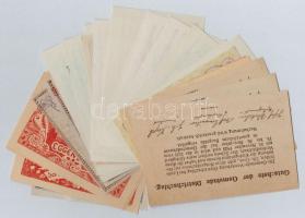 Ausztria 1920-1921. 30db-os papír szükségpénz tétel T:I-II Austria 1920-1921. 30pcs of paper necessi...