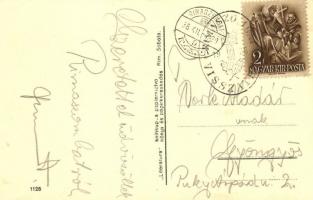 Rimaszombat, Rimavska Sobota; Állami kórház, automobil / Státna nemocnica / hospital + 1938 Rimaszom...