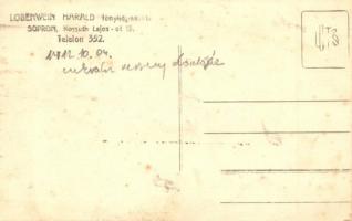 1912 Sopron, Cukrász verseny döntője. Lobenwein Harald photo (fl)