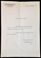 1976 Katona Imre (?-?) kommunista politikus gépelt üdvözlő sorai és saját kezű aláírása egy Szilágyi...