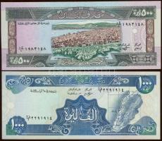 Libanon 1988-91. 500L, 1000L T:I