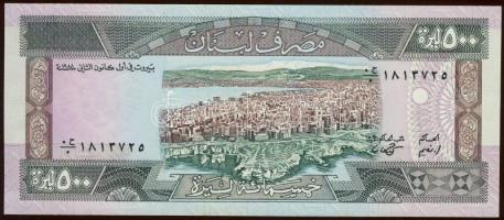 Libanon 1988. 500L T:I