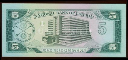 Libéria 1991. 5$ T:I