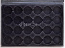 3db éremtartó tálca "Republic of Liberia-Moments of freedom" érmék tárolására 24db férőhel...