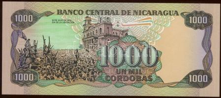 Nicaragua 1985(1988). 10C, 20C, 50C, 500C, 1000C egy kivételével komplett sor! T:I