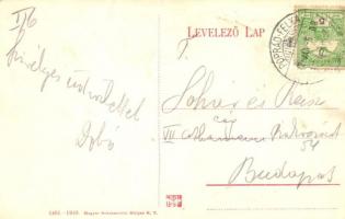 Tátralomnic, Tatranska Lomnica (Tátra); szálloda / hotel + Poprád-Felka vasúti pecsét