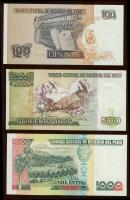 Peru 1985.6.21. 5000S + 1987.6.26. 10I, 50I, 100I, 500I + 1988.6.28. 1000I T:I