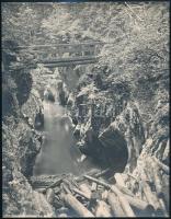 cca 1910 Ausztria 9 db fotó alpesi helyszínekről. / Alps photos 20x26 cm