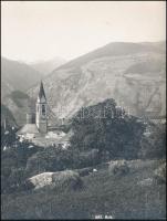 cca 1910 Ausztria 9 db fotó alpesi helyszínekről. / Alps photos 20x26 cm