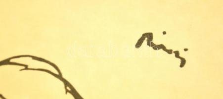 Rippl-Rónai József (1861-1927): Tanakodó családtagok. Cinkográfia, papír, jelzett a cinkográfián, 26...