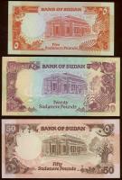 Szudán 1991. 5Ł, 20Ł, 50Ł T:I