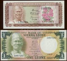Sierra Leone 1981-84. 50c, 1L T:I