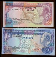 St.Thomas & Prince 1993. 500D, 1000D pár T:I