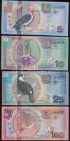 Suriname 2000. 5G, 10G, 25G, 100G, 500G (2x) T:I