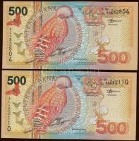 Suriname 2000. 5G, 10G, 25G, 100G, 500G (2x) T:I