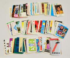 1971-1981 170 darab, mind különböző kártyanaptár, évek szerint sorban