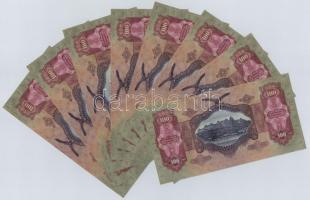 1930. 100P (8x) sorszámkövetők T:I