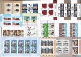 NSZK 2002-2020 nagy tétel nagyrészt névérték szerint rendezve benne sorok, összefüggések, füzetek, f...