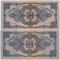 1945. 500P (2x) eltérő színűek T:III
Adamo P19