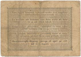 1848. 1Ft "Kossuth bankó" T:III- szakadás
Adamo G104