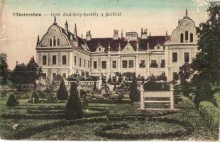 Tőketerebes, Trebisov; Gróf Andrássy kastély, park / castle, park (EK)