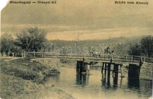 Boksánbánya, Németbogsán, Bocsa; Óbányai híd. W.L. 1124. / Brücke vom Altwerk / bridge near Vasiovei (EM)