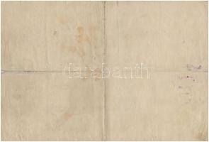 1897-1929. 4db-os vegyes magyar és osztrák részvény tétel, közte "Magyar Általános Kőszénbánya ...