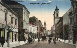Székesfehérvár, Nádor utca, templomok, Mihályi üzlete