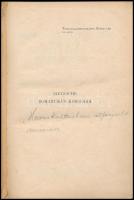 Wildner Ödön: Nietzsche romantikus korszaka. Társadalomtudományi Könyvtár VIII. Bp., 1907, Politzer-...