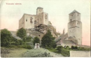 Trencsén, Trencín; várrom / castle ruins (EK)