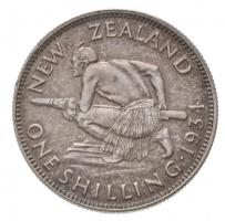 Új-Zéland 1934. 1Sh Ag "V. György" T:1-
New Zealand 1934. 1 Shilling Ag "George V&qu...