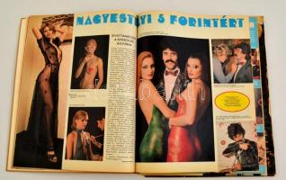 cca 1985 A Tollasbál c. újság néhány száma + 1 Színész Újságíró Magazin keménykötésben