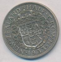 Új-Zéland 1933. 1/2C Ag "V. György" T:2
New Zealand 1933. 1/2 Crown Ag "George V&quo...
