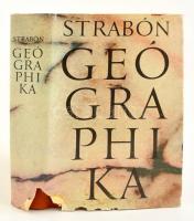 Strabón: Geógraphika. Bp., 1975. Gondolat. Egészvászon kötésben, kissé szakadt papír védőborítóval
