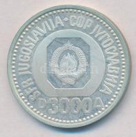 Jugoszlávia 1987. 3000D Ag "Karadžić születésének 200. évfordulója" T:1 (eredetileg PP)
Y...