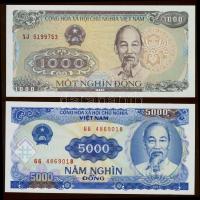 Vietnam 1988-91. 1000D, 5000D T:I