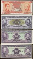 Venezuela 1988-95. 5B, 10B (3x) klf dátummal, 20B, 100B T:I Összesen 6db bankjegy!