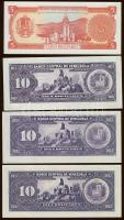 Venezuela 1988-95. 5B, 10B (3x) klf dátummal, 20B, 100B T:I Összesen 6db bankjegy!