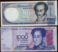 Venezuela 1998. 500B, 1000B T:I