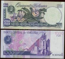 Venezuela 1998. 500B, 1000B T:I