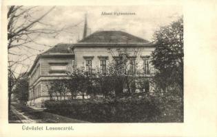 Losonc, Lucenec; Állami főgimnázium / grammar school (EK)