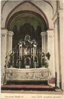 Deáki, Diakovce; Római katolikus templom belső, főoltár / catholic church interior, main altar (EK)