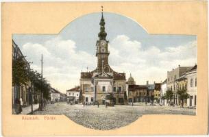 Késmárk, Kezmarok; Fő tér, templom. Feitzinger Ede No. 684. / main square and church (EK)